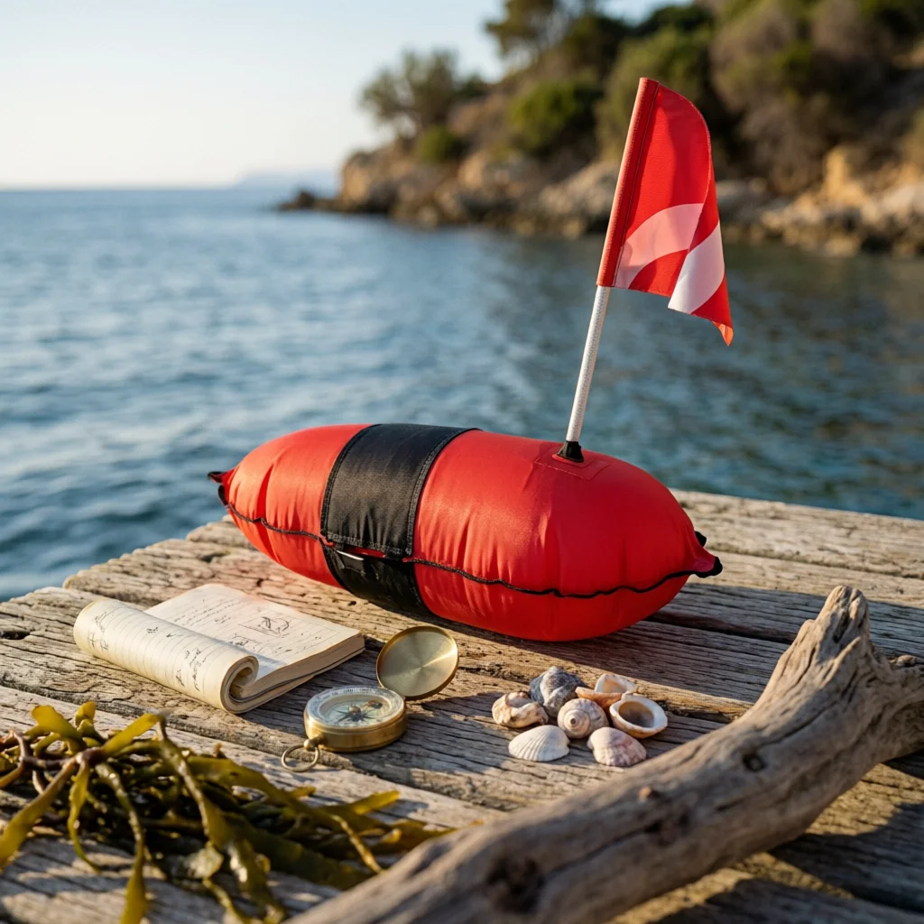 Inflatable Torpedo Buoy Easy Deflation Torpedo Buoy Dive Marker Buoy Portable Floating Safety Flag Reflective Stripe for Divers
Inflatable Torpedo Buoy Easy Deflation Torpedo Buoy Dive Marker Buoy Portable Floating Safety Flag Reflective Stripe for Divers