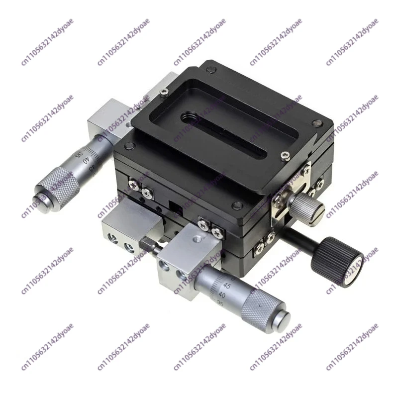 Micrometer fine-tuning two-axis pan/tilt head,Macro stacking pan/tilt XY axis, precision 0.01 mm,stroke 13 mm / 25 mm,
Micrometer fine-tuning two-axis pan/tilt head,Macro stacking pan/tilt XY axis, precision 0.01 mm,stroke 13 mm / 25 mm,
