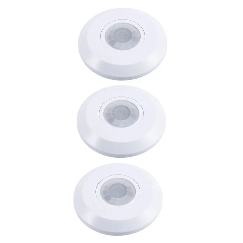 M12K-3X 110-220V Ceiling PIR Motion Sensor Light Switch Adjust Time Delay Light Switch 800W Ultra Slim Infrared Induction
M12K-3X 110-220V Ceiling PIR Motion Sensor Light Switch Adjust Time Delay Light Switch 800W Ultra Slim Infrared Induction