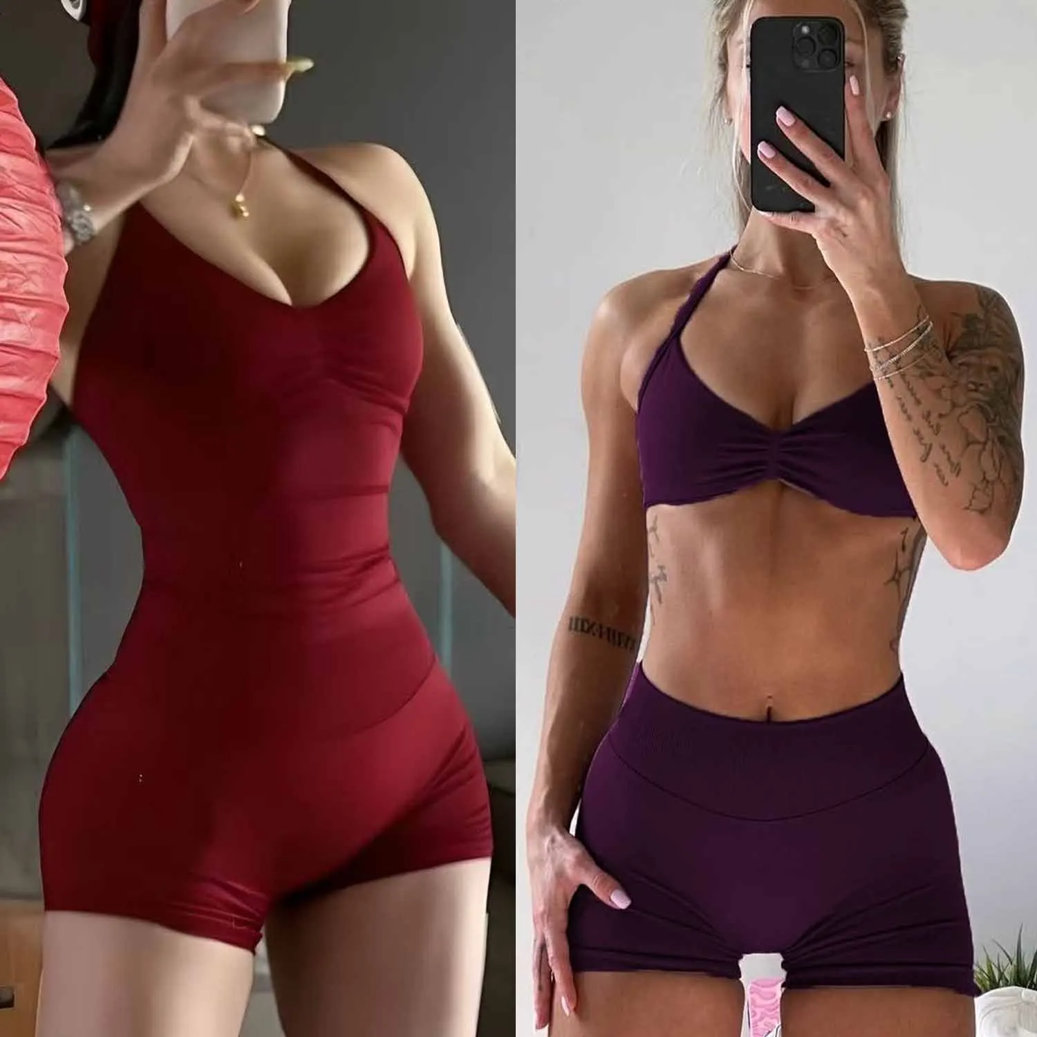 Dfyoga Women 2Pcs Impacts Gym Set Tank Tops High Waist Scrunch Seamless Shorts Gym Suit Fitness Clothes Activewear Workout
Dfyoga Women 2Pcs Impacts Gym Set Tank Tops High Waist Scrunch Seamless Shorts Gym Suit Fitness Clothes Activewear Workout