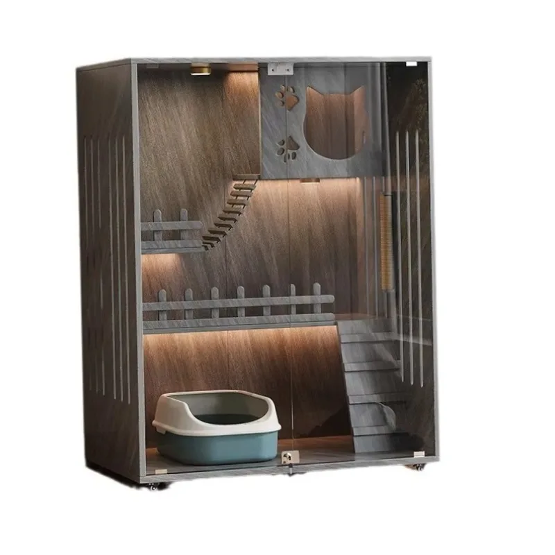 Large Luxury Four Seasons Cat House Multi-Story Wooden Villa Indoor Universal Pet House with Free Space Solid Pattern
Large Luxury Four Seasons Cat House Multi-Story Wooden Villa Indoor Universal Pet House with Free Space Solid Pattern