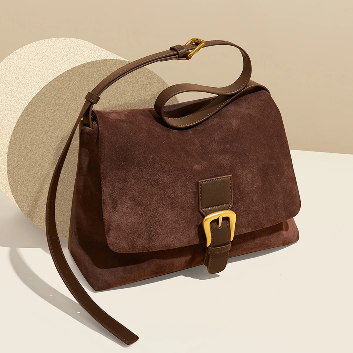 SAFIYA Female Split Leather+Synthetic leather Shoulder Bag Women's Crossbody Bag Office Flap Bag Travel Work
SAFIYA Female Split Leather+Synthetic leather Shoulder Bag Women's Crossbody Bag Office Flap Bag Travel Work
