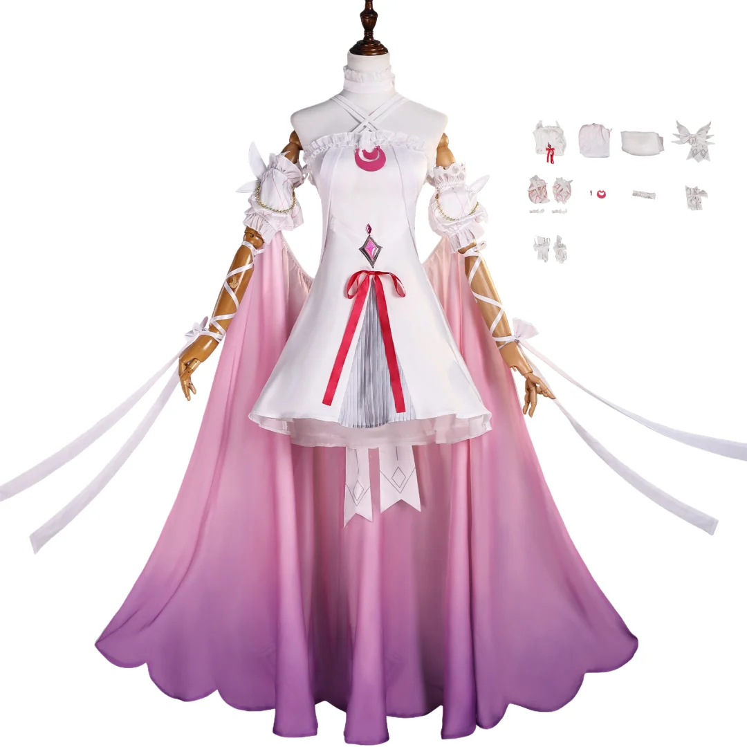 Genshin Impact Columbina Cosplay Hyposelenia Kuutar Moon Maiden Costume Damselette 2026
Genshin Impact Columbina Cosplay Hyposelenia Kuutar Moon Maiden Costume Damselette 2026