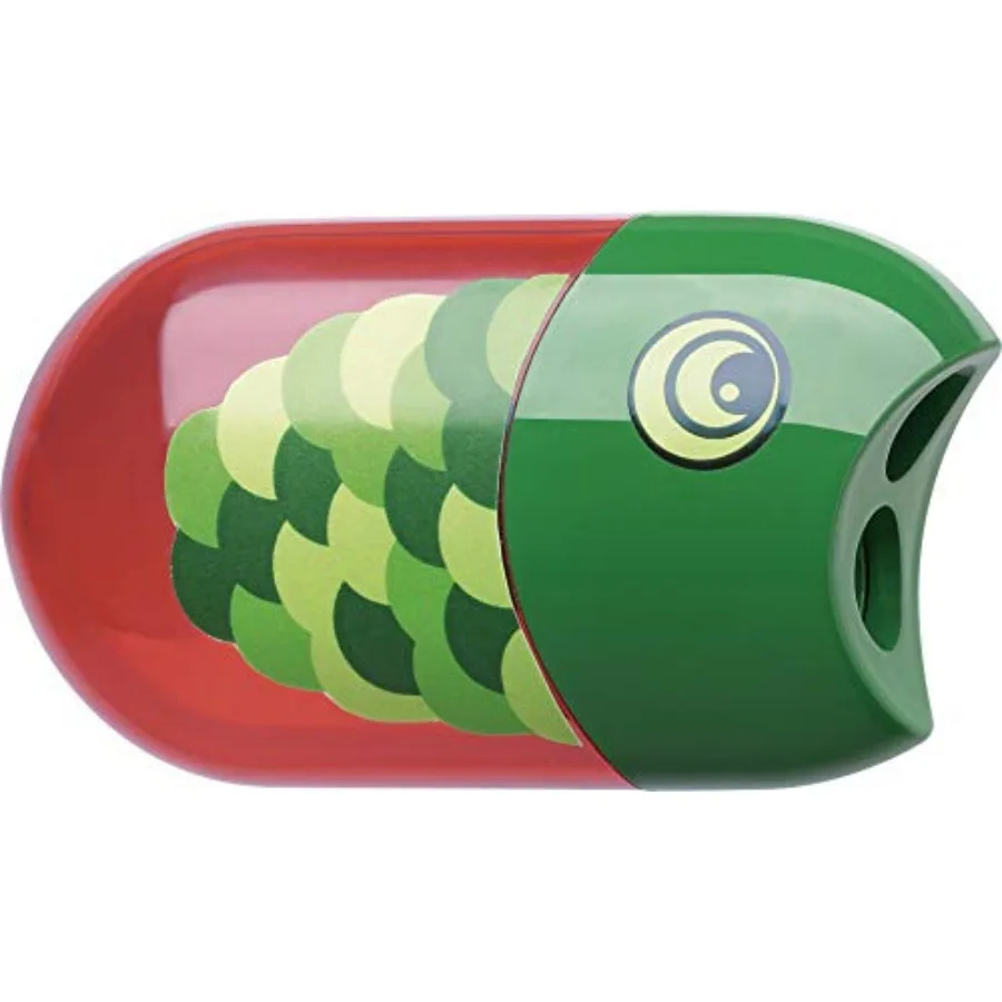 Faber Castell 183525"Fish" Double Hole Sharpener with Eraser -
Faber Castell 183525"Fish" Double Hole Sharpener with Eraser -