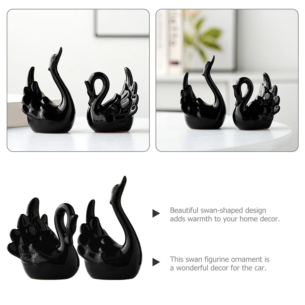 2Pcs Art Ceramic Swan Decor Unique Handcrafted Porcelain Swan Shape Decoration for Tabletop Mantel Shelf Display Use
2Pcs Art Ceramic Swan Decor Unique Handcrafted Porcelain Swan Shape Decoration for Tabletop Mantel Shelf Display Use
