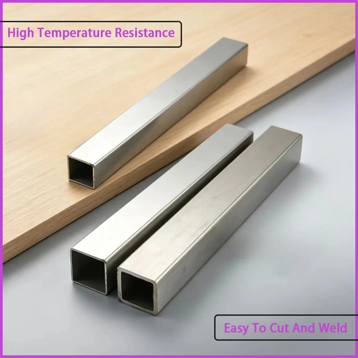 Size 6x6-45x45mm 304 stainless steel square tube is used for building decoration, engineering frame, equipment support,etc
Size 6x6-45x45mm 304 stainless steel square tube is used for building decoration, engineering frame, equipment support,etc