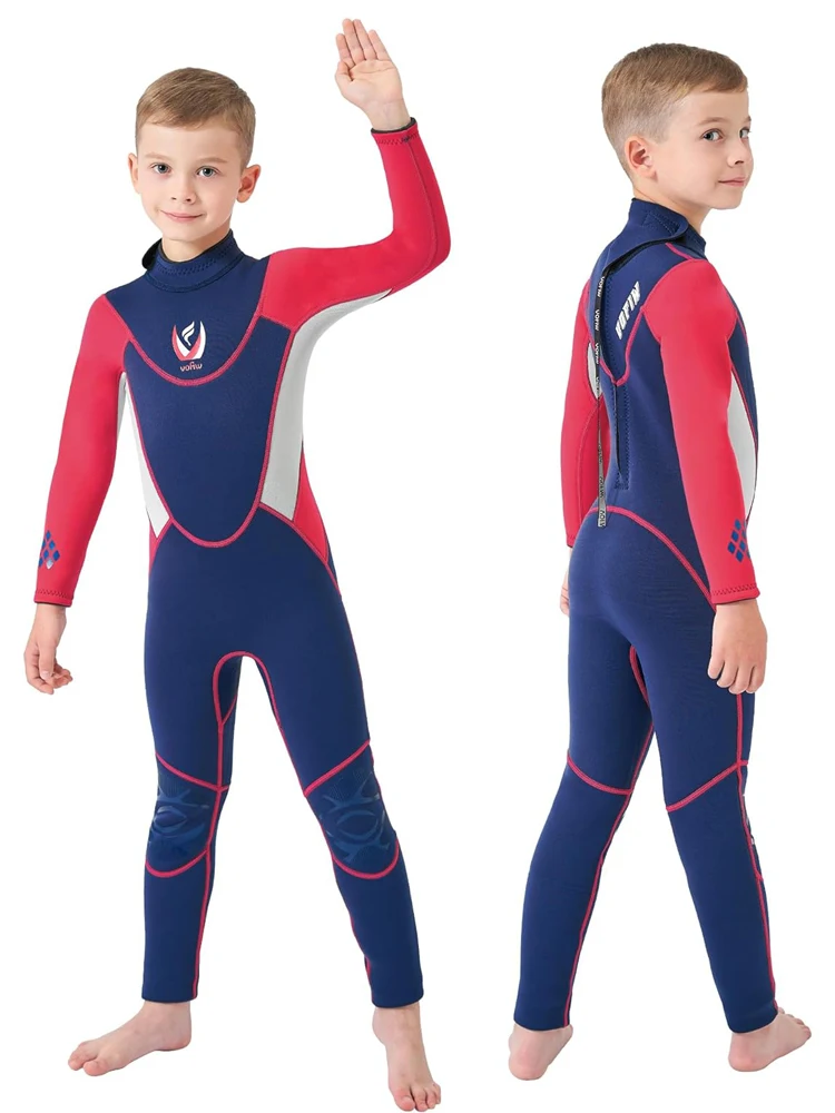 Kids Wetsuit for Boys Girls Youth 3mm Back Zip Full Wetsuits Neoprene Thermal Swimsuits for Diving Surfing Swim Lessons
Kids Wetsuit for Boys Girls Youth 3mm Back Zip Full Wetsuits Neoprene Thermal Swimsuits for Diving Surfing Swim Lessons