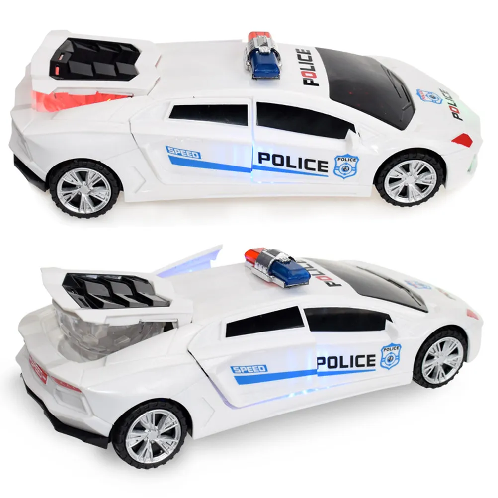 1Pcs Police Car LED Light Music Electric 360-Degree Rotating Wheels Open Door Rear Cover Kids Gift Collection Kids Police Car
1Pcs Police Car LED Light Music Electric 360-Degree Rotating Wheels Open Door Rear Cover Kids Gift Collection Kids Police Car