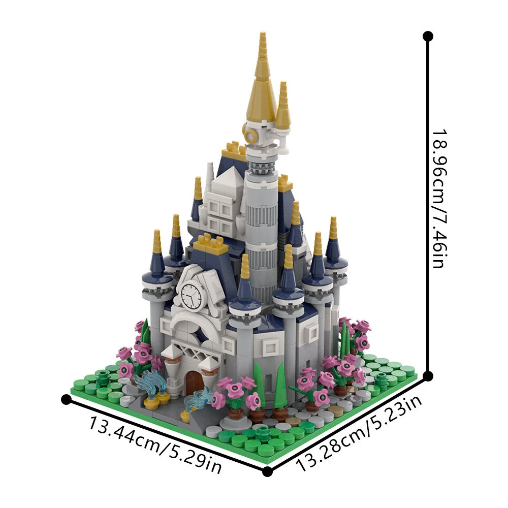MOC Modular Fantasyed Castle Bricks Model Fantasyed Castle Architecture Building Blocks DIY Assemble Toys Kids Birthday Gifts
MOC Modular Fantasyed Castle Bricks Model Fantasyed Castle Architecture Building Blocks DIY Assemble Toys Kids Birthday Gifts