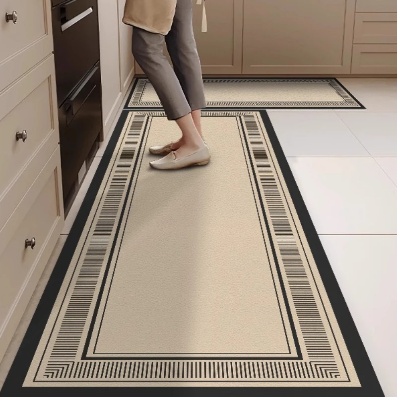 Advanced Light Luxury Kitchen Floor Mat PVC Leather Waterproof Scratch Resistant Dirt Resistant Carpet Easy Clean Household Rug
Advanced Light Luxury Kitchen Floor Mat PVC Leather Waterproof Scratch Resistant Dirt Resistant Carpet Easy Clean Household Rug