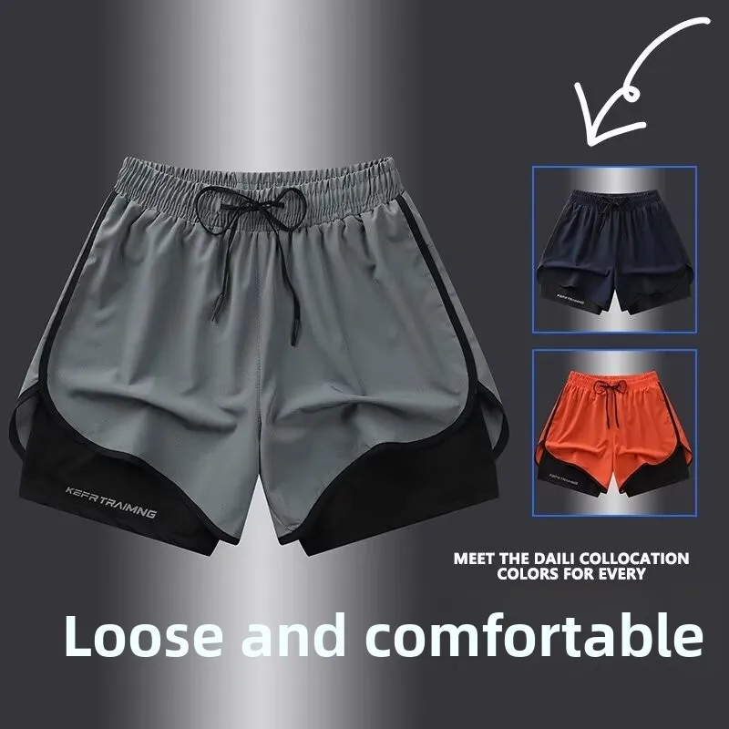 Ice Silk Sports Shorts Men Women Summer Thin Breathable Running Casual Quick Dry Training Fitness Three-quarter Length Pants
Ice Silk Sports Shorts Men Women Summer Thin Breathable Running Casual Quick Dry Training Fitness Three-quarter Length Pants