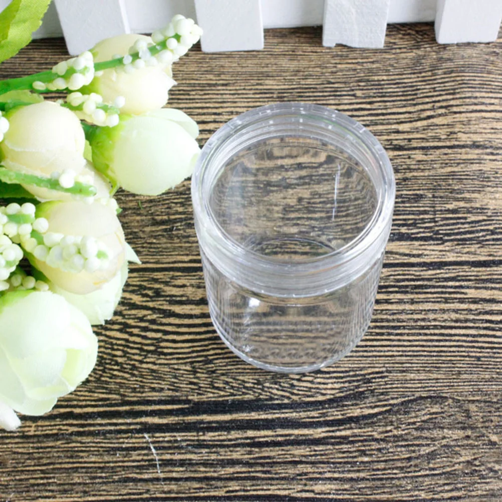 30Pcs Clear Plastic Jars Screw on Lids Safe for Food Makeup Storing DIY Supplies Beads Party Decoration Containers
30Pcs Clear Plastic Jars Screw on Lids Safe for Food Makeup Storing DIY Supplies Beads Party Decoration Containers