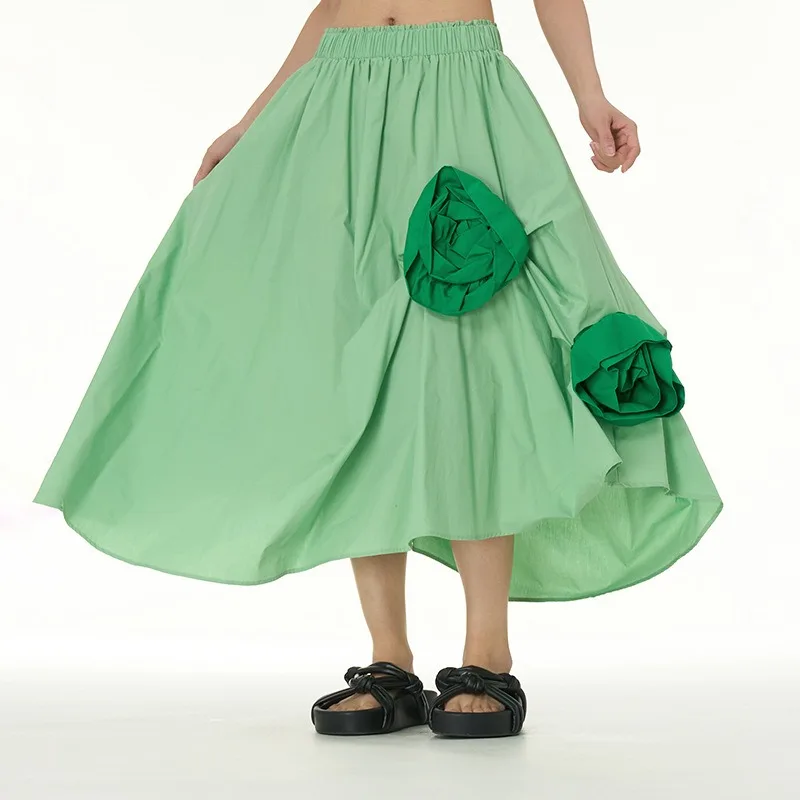 Irregular 3D Bud Skirt for Women, Spring New Arrival Slim Fit Skirt with Flower Decor, Unique Design Casual Party Midi Skirt
Irregular 3D Bud Skirt for Women, Spring New Arrival Slim Fit Skirt with Flower Decor, Unique Design Casual Party Midi Skirt