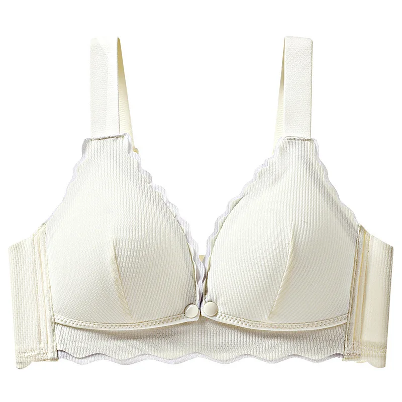 Thin Maternity Bras No-steel Ring Maternity Underwear Front Closure Gathered Anti-sagging Brassiere Postpartum Breastfeeding Bra
Thin Maternity Bras No-steel Ring Maternity Underwear Front Closure Gathered Anti-sagging Brassiere Postpartum Breastfeeding Bra