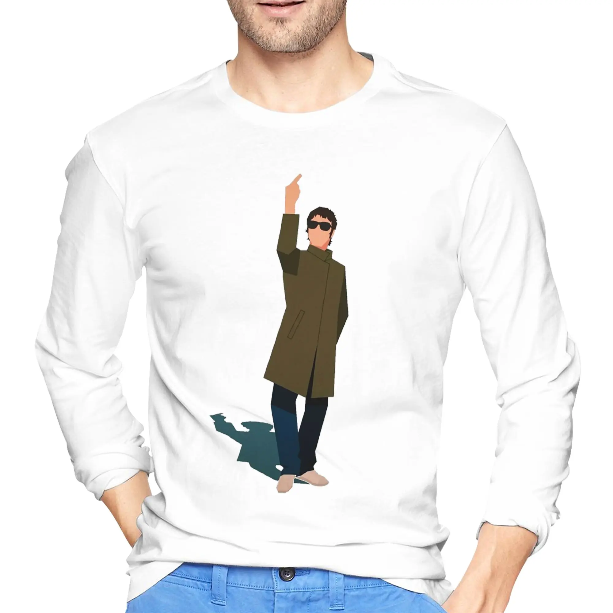 Liam Gallagher Men's Long Sleeved T-shirt Breathable Round Neck T shirts Spring and Autumn Men tops
Liam Gallagher Men's Long Sleeved T-shirt Breathable Round Neck T shirts Spring and Autumn Men tops