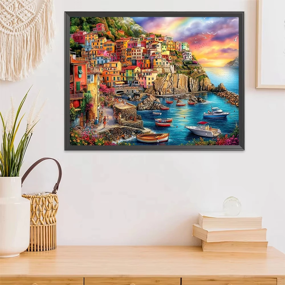 500/1000/1200/2000 PCS Jigsaw Puzzles Seaside House Landscape Family Activity Games for Gameroom Bedroom Home Decor Frameless
500/1000/1200/2000 PCS Jigsaw Puzzles Seaside House Landscape Family Activity Games for Gameroom Bedroom Home Decor Frameless
