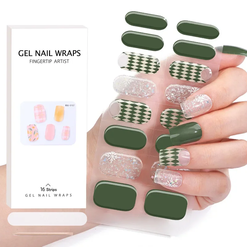 2025 cross-border French gel nail art sticker gel nail lamp uv semi-cured nail sticker wholesale
2025 cross-border French gel nail art sticker gel nail lamp uv semi-cured nail sticker wholesale