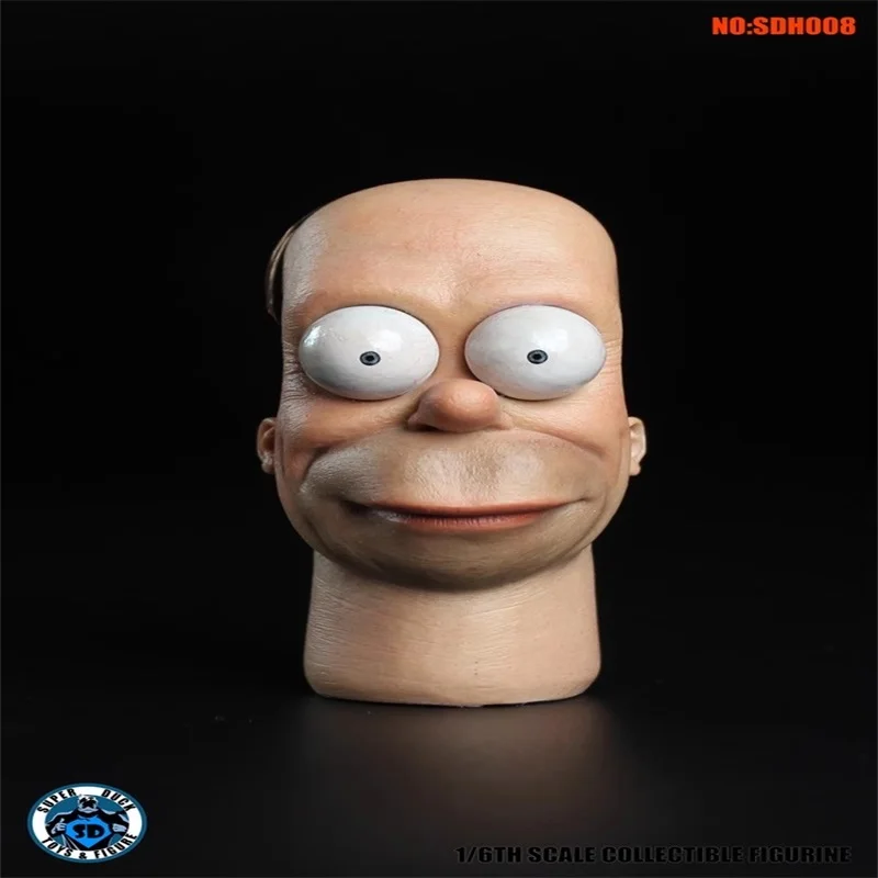 SUPER DUCK SDH008 1/6 Male Soldier Cartoon Uncle Movable Eye Head Carving Model Fit 12'' Action Figure Body In Stock
SUPER DUCK SDH008 1/6 Male Soldier Cartoon Uncle Movable Eye Head Carving Model Fit 12'' Action Figure Body In Stock