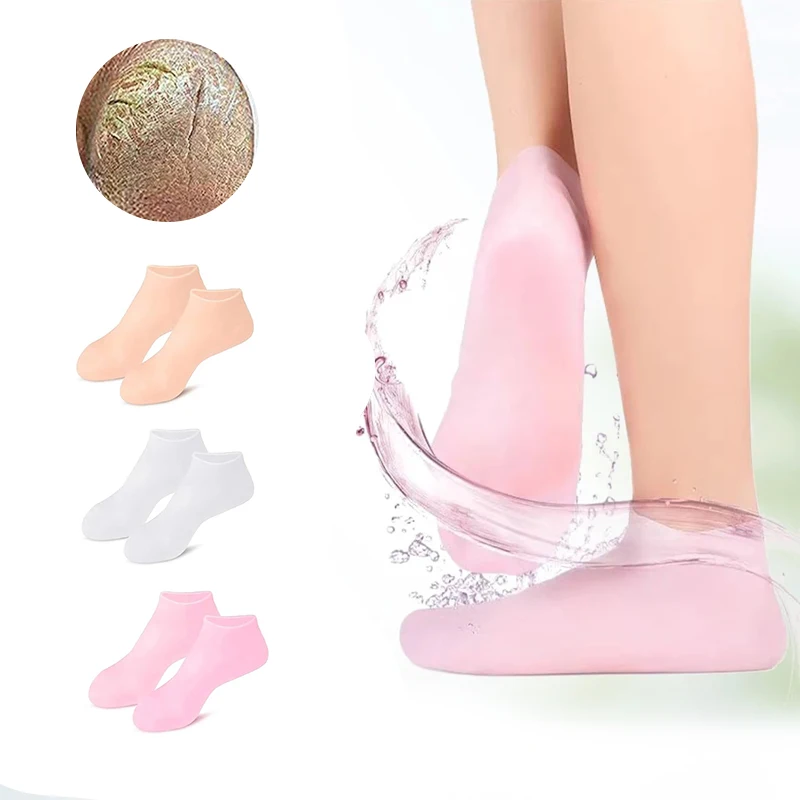 Foot & Hand Care Socks Gloves Silicone Gel Anti Dry Cracking Dead Skin Removal Protector Pain Relief Moisturizing Feet Tools
Foot & Hand Care Socks Gloves Silicone Gel Anti Dry Cracking Dead Skin Removal Protector Pain Relief Moisturizing Feet Tools