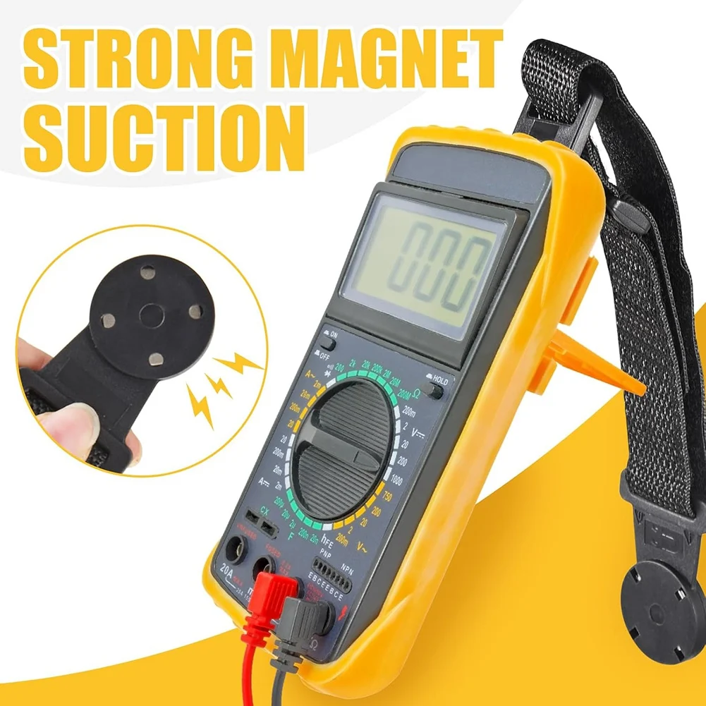 Utility Design Instruments Multimeter Accessories 4 Sets For Hanging Loop Strap Magnets Magnetic For Hanging Strap Kit