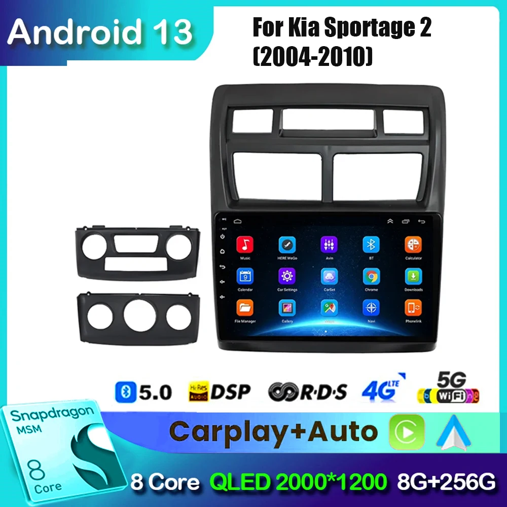 For Kia Sportage 2 2008-2010 Navigation GPS No 2Din Android Car Radio Multimedia Video Player Carplay 4G WIFI DVD Head Unit
For Kia Sportage 2 2008-2010 Navigation GPS No 2Din Android Car Radio Multimedia Video Player Carplay 4G WIFI DVD Head Unit