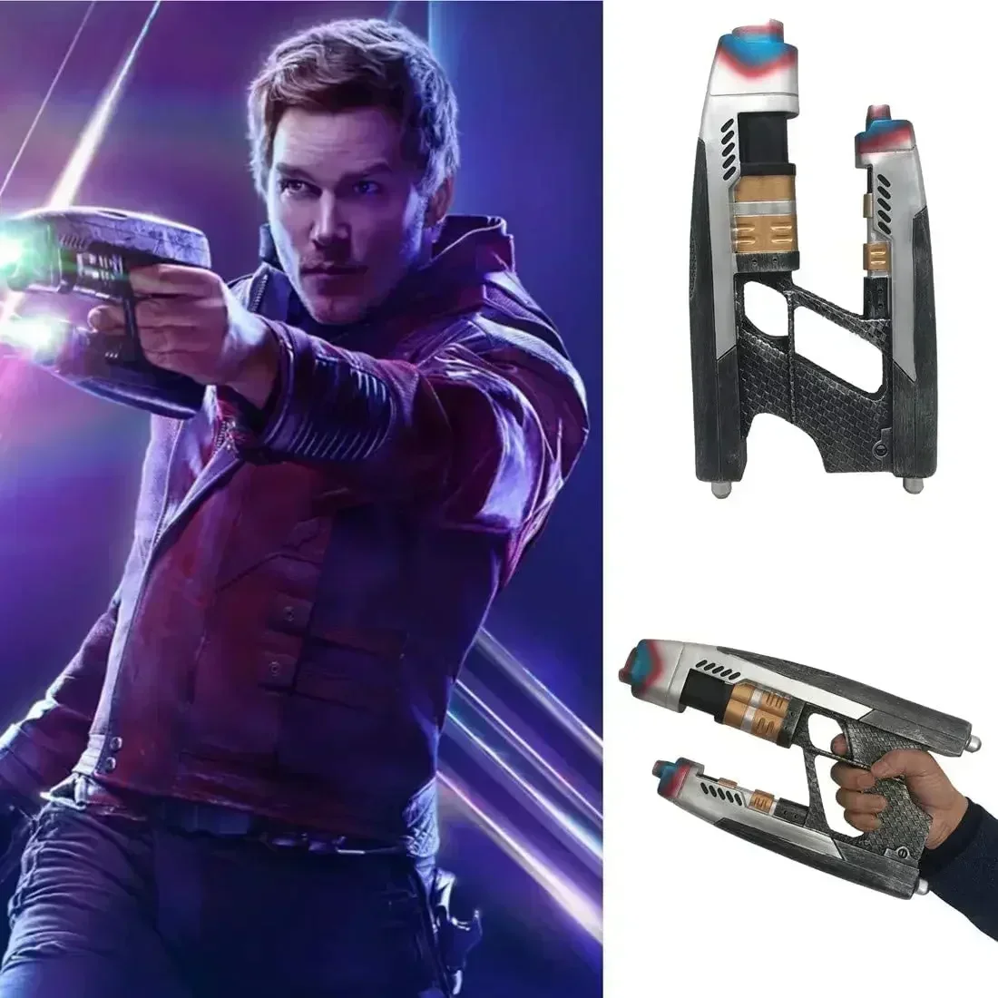 Movie Star Lord Blaster Resin 1:1 Replica Cosplay for Guardians of The Galaxy Peter Quill Halloween Costume Accessories
Movie Star Lord Blaster Resin 1:1 Replica Cosplay for Guardians of The Galaxy Peter Quill Halloween Costume Accessories