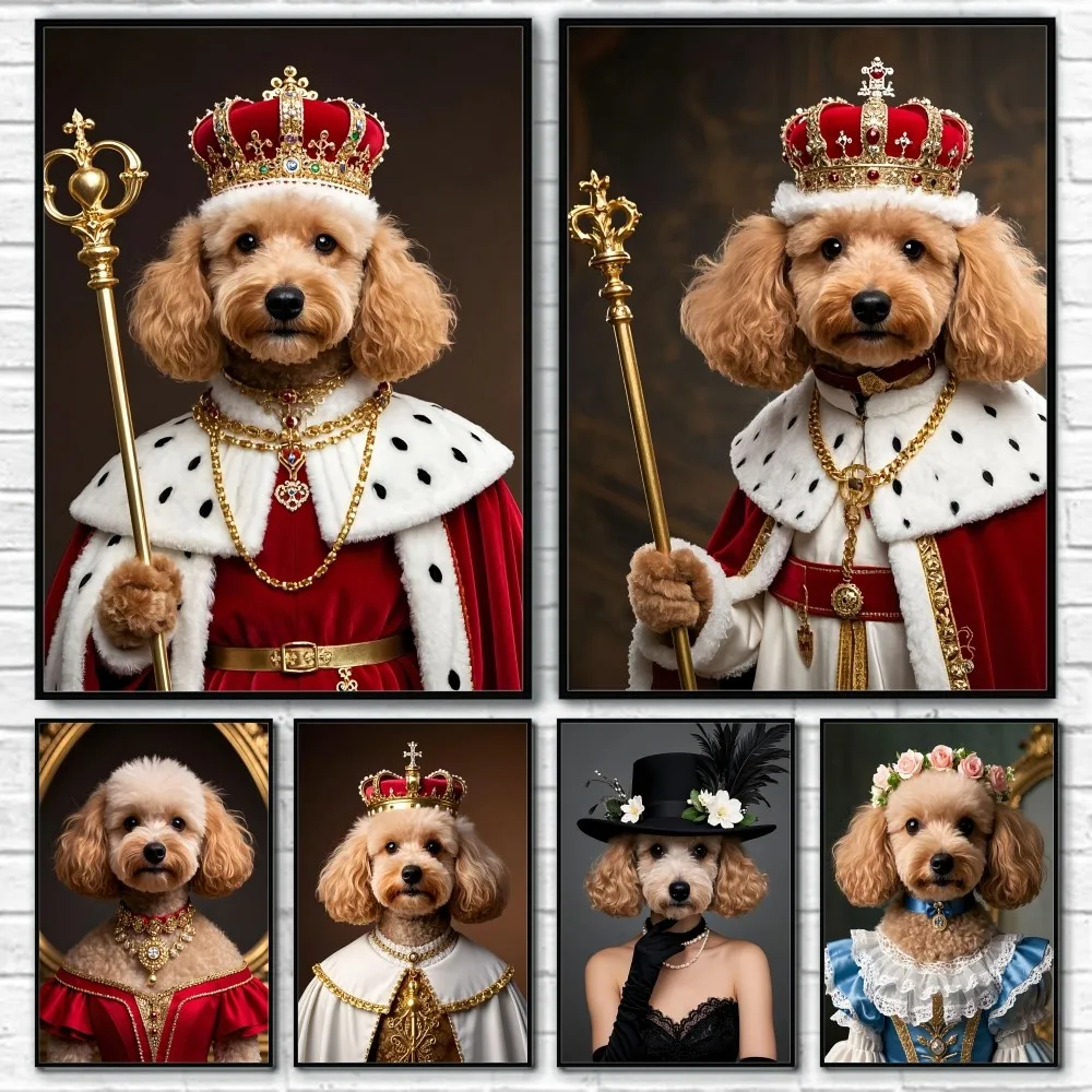 Poodle Dog Pet Portrait Retro Poster Sticky Wall Art Printing Waterproof Home Living Bed Room Bar Hallway Aesthetic Decor
Poodle Dog Pet Portrait Retro Poster Sticky Wall Art Printing Waterproof Home Living Bed Room Bar Hallway Aesthetic Decor