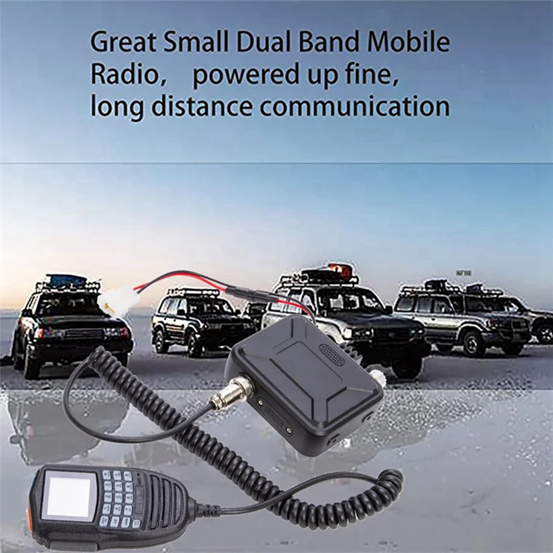 KT-WP12 Mini Car Walkie Talkie VHF UHF Dual Band Handheld Microphone Display And Control Scrambler Mini Mobile Radio Easy To Use
KT-WP12 Mini Car Walkie Talkie VHF UHF Dual Band Handheld Microphone Display And Control Scrambler Mini Mobile Radio Easy To Use