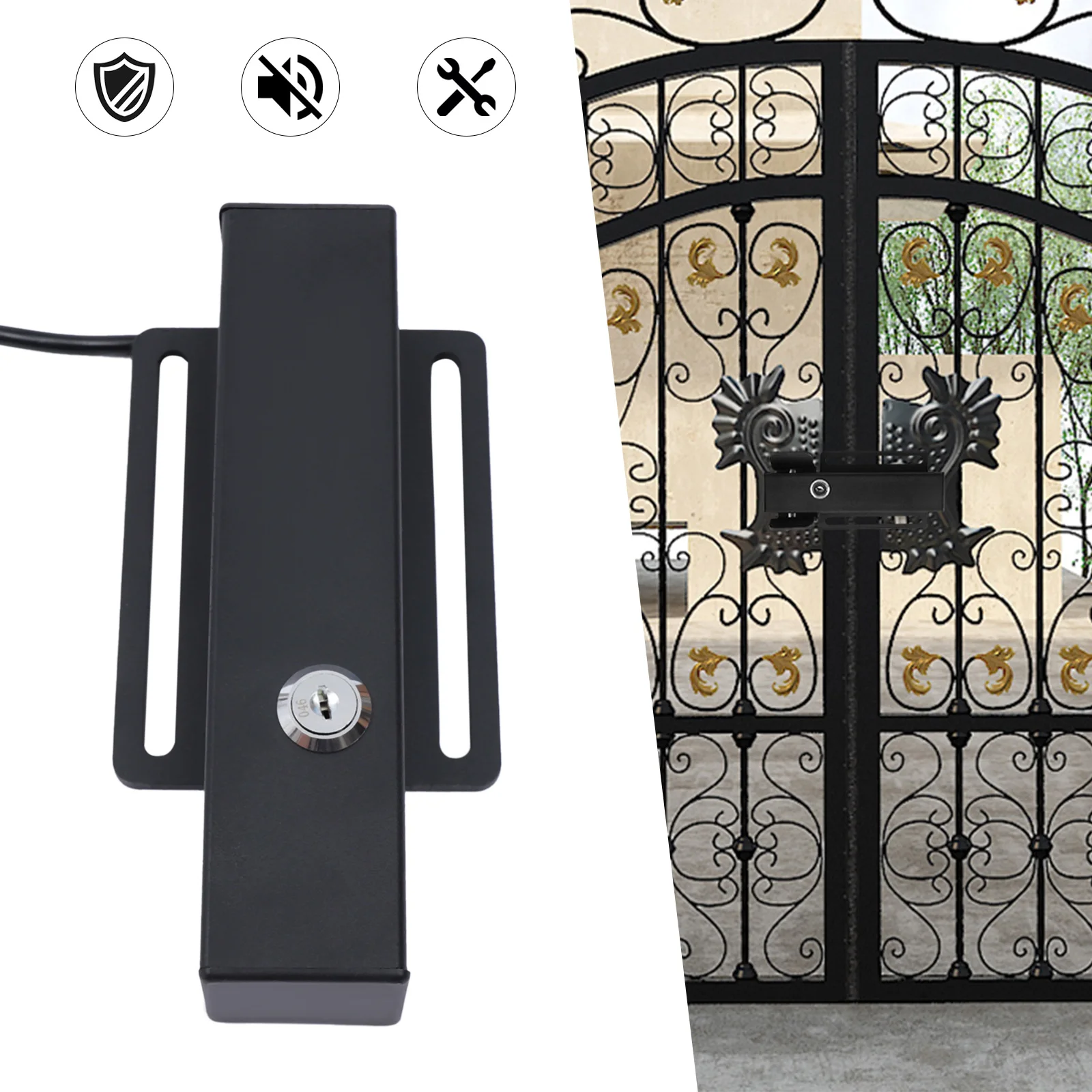 Automatic Electric Gate Lock Kit for Swing Gate Opener Gate Operator System Device
Automatic Electric Gate Lock Kit for Swing Gate Opener Gate Operator System Device