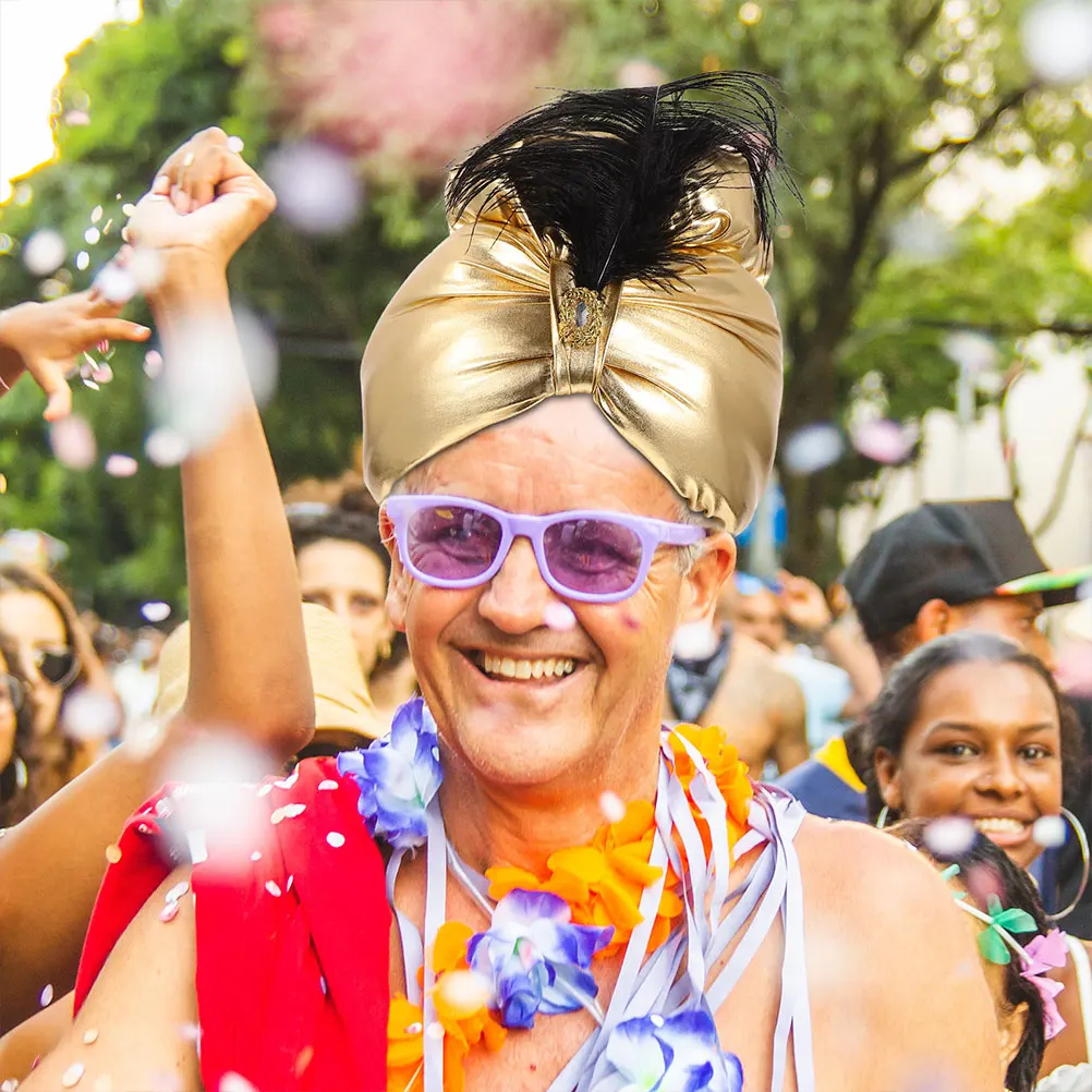 2Pcs Arabian Plume Hat Decorative Headwear Party Role-Playing Photo Prop for Festival Cosplay Performance Cosplay Arabian Hat
2Pcs Arabian Plume Hat Decorative Headwear Party Role-Playing Photo Prop for Festival Cosplay Performance Cosplay Arabian Hat