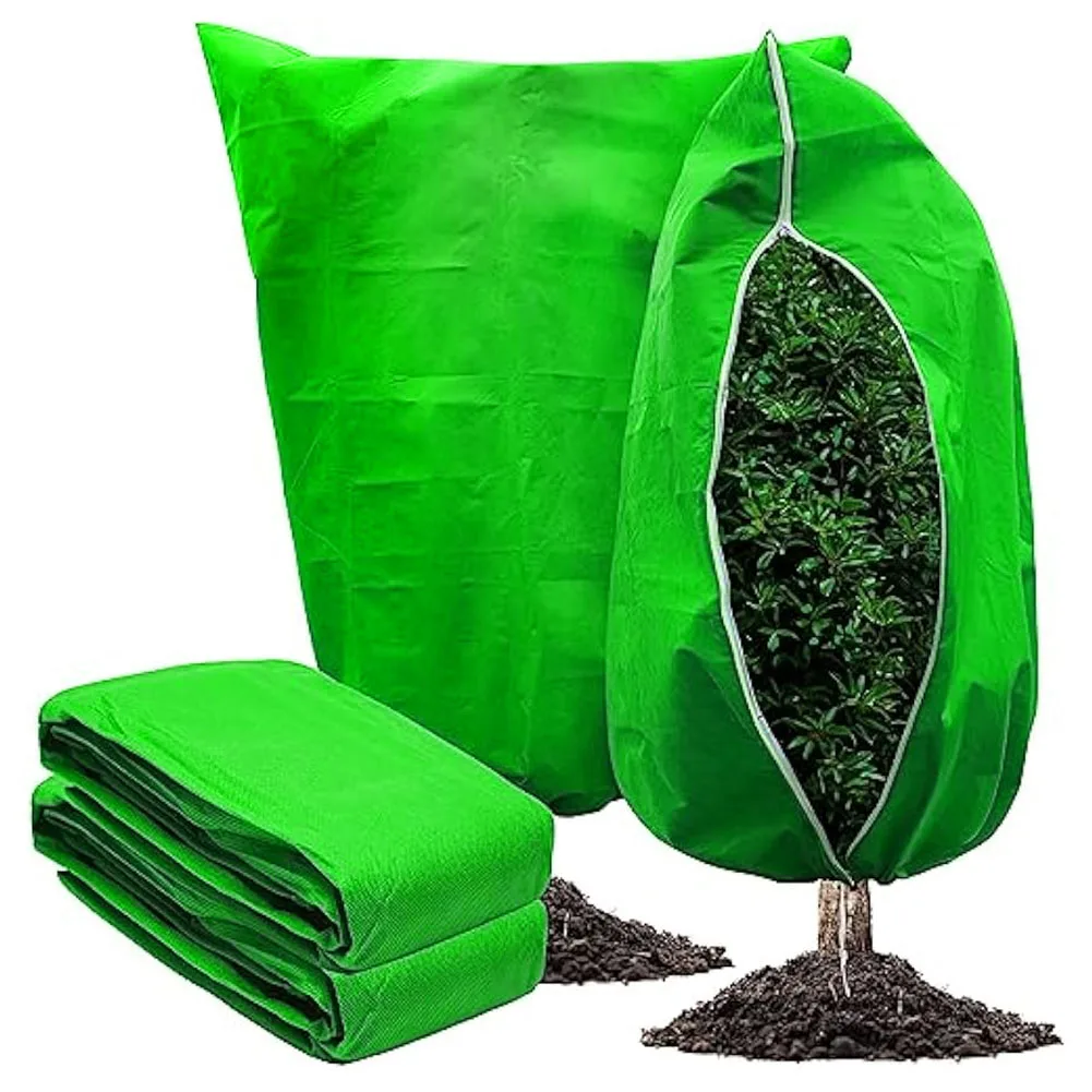 2pcs antifreeze plant covers with drawstring breathable frost blankets made of non woven fabric for garden plant protection
2pcs antifreeze plant covers with drawstring breathable frost blankets made of non woven fabric for garden plant protection