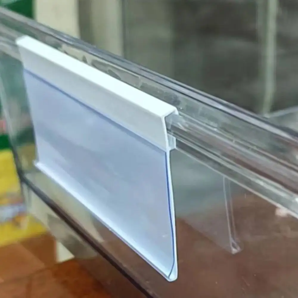 100pcs 10x5cm Snack Shelf Label Card Plastic Price Tag Transparent Label Strip for Supermarket
100pcs 10x5cm Snack Shelf Label Card Plastic Price Tag Transparent Label Strip for Supermarket