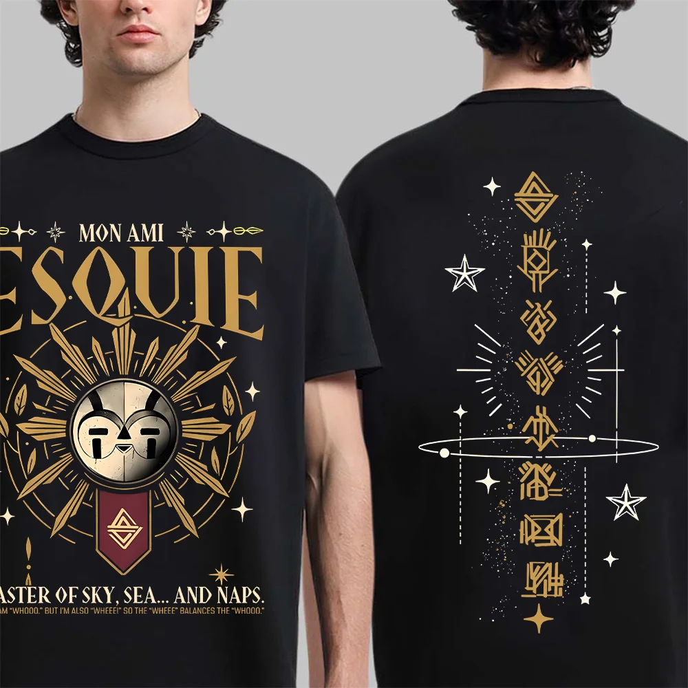 Футболки Clair Obscur Expedition 33 Expedition 33 Esquie из смолы с рисунком «Ловец солнца» для мужчин и женщин, модные хлопковые топы в стиле Харадзюку Y2K
Футболки Clair Obscur Expedition 33 Expedition 33 Esquie из смолы с рисунком «Ловец солнца» для мужчин и женщин, модные хлопковые топы в стиле Харадзюку Y2K