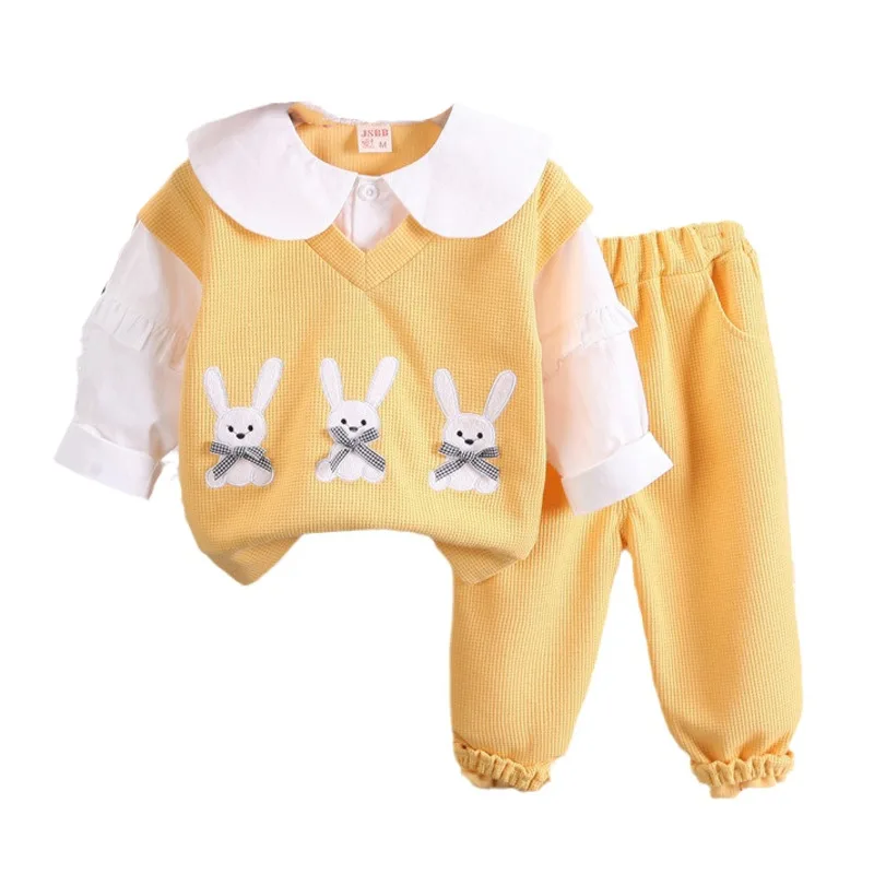 New Spring Autumn Baby Girls Clothes Suit Children Clothing Infant Casual T-Shirt Pants 2Pcs/Set Toddler Costume Kids Tracksuits
New Spring Autumn Baby Girls Clothes Suit Children Clothing Infant Casual T-Shirt Pants 2Pcs/Set Toddler Costume Kids Tracksuits