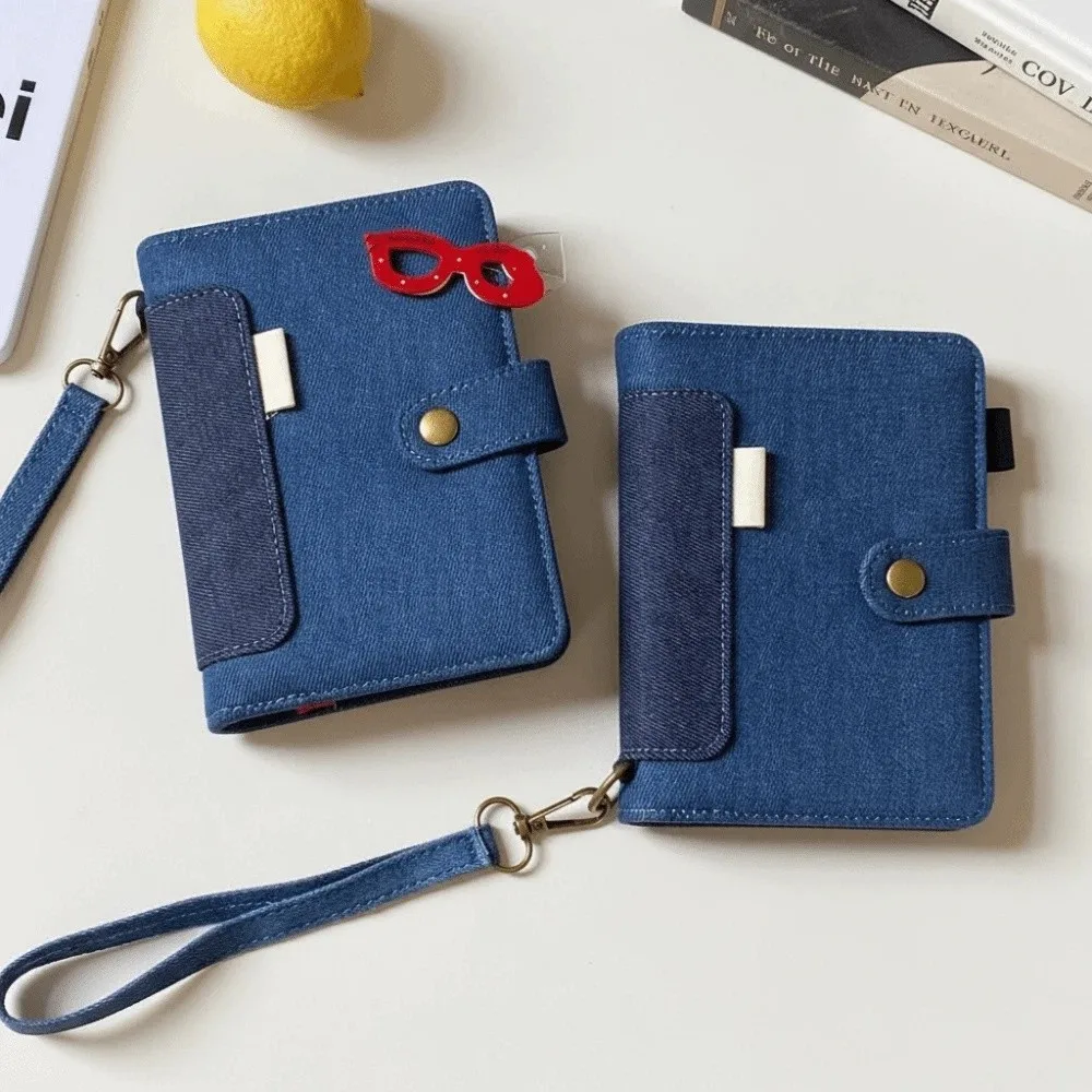 High-end A7 Retro Denim Notebook Loose Leaf Thick Paper Handwritten Diary Reusable Casing Refillable Binder Notebook Student
High-end A7 Retro Denim Notebook Loose Leaf Thick Paper Handwritten Diary Reusable Casing Refillable Binder Notebook Student