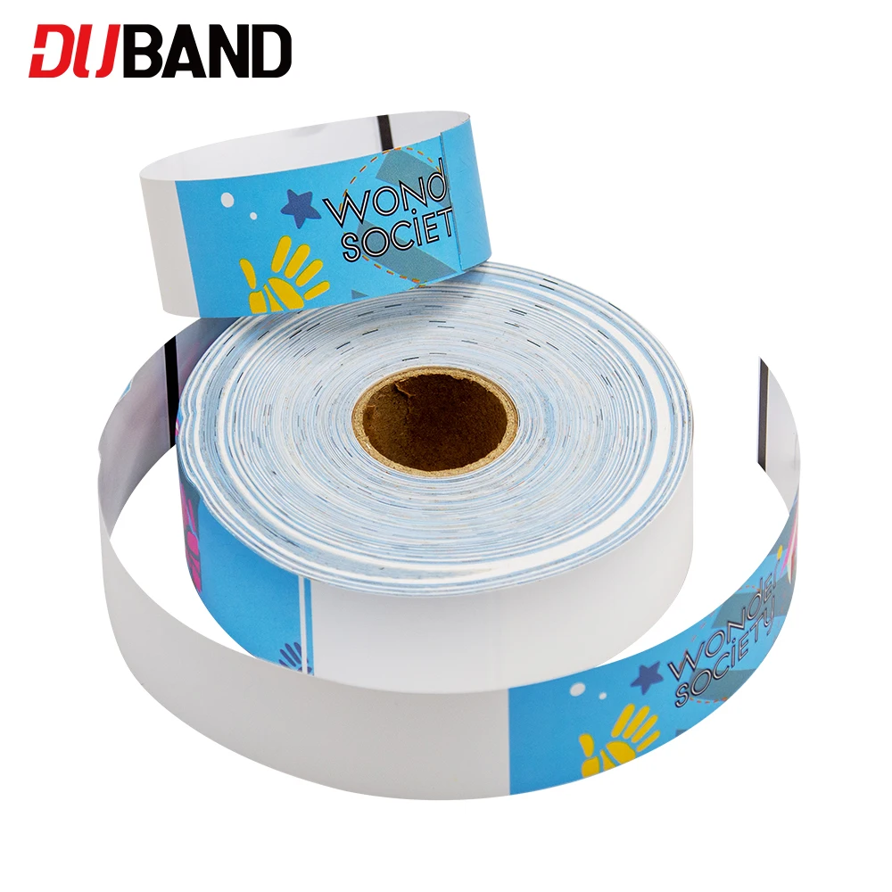 200pcs rolls Direct thermal bracelets, thermal printing barcode pattern text adhesive wristband
200pcs rolls Direct thermal bracelets, thermal printing barcode pattern text adhesive wristband
