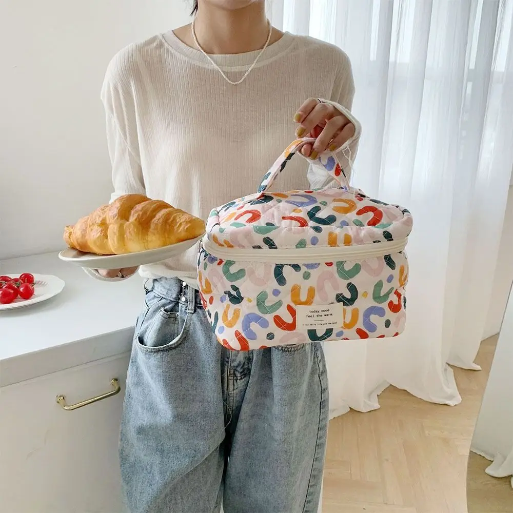 Large-capacity Makeup Bag Floral Cosmetic Bag for Girl Portable Women's Cosmetic Bag Travel Bag Bathroom Wash Bag Washable
Large-capacity Makeup Bag Floral Cosmetic Bag for Girl Portable Women's Cosmetic Bag Travel Bag Bathroom Wash Bag Washable