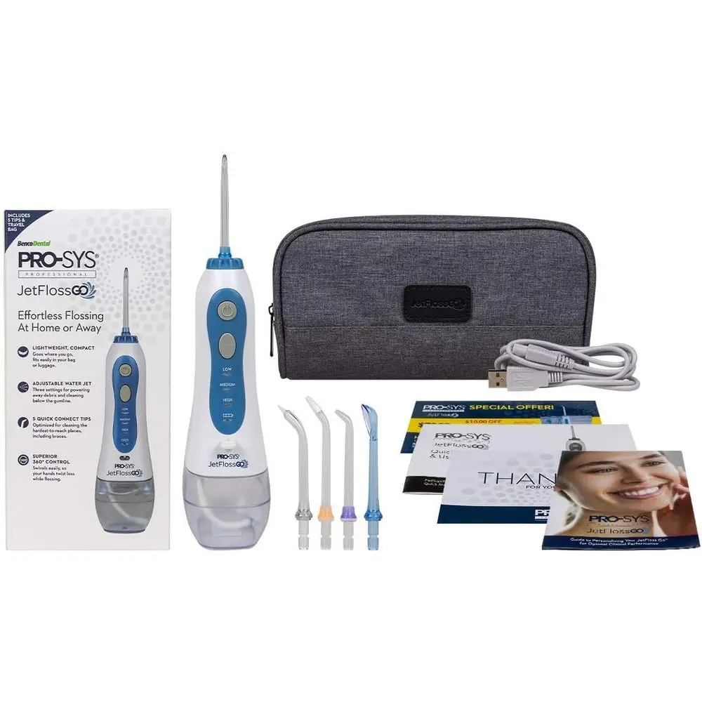 Rechargeable Portable Dental Irrigator - Ideal for Daily Use, Orthodontics, Veneers & More
Rechargeable Portable Dental Irrigator - Ideal for Daily Use, Orthodontics, Veneers & More