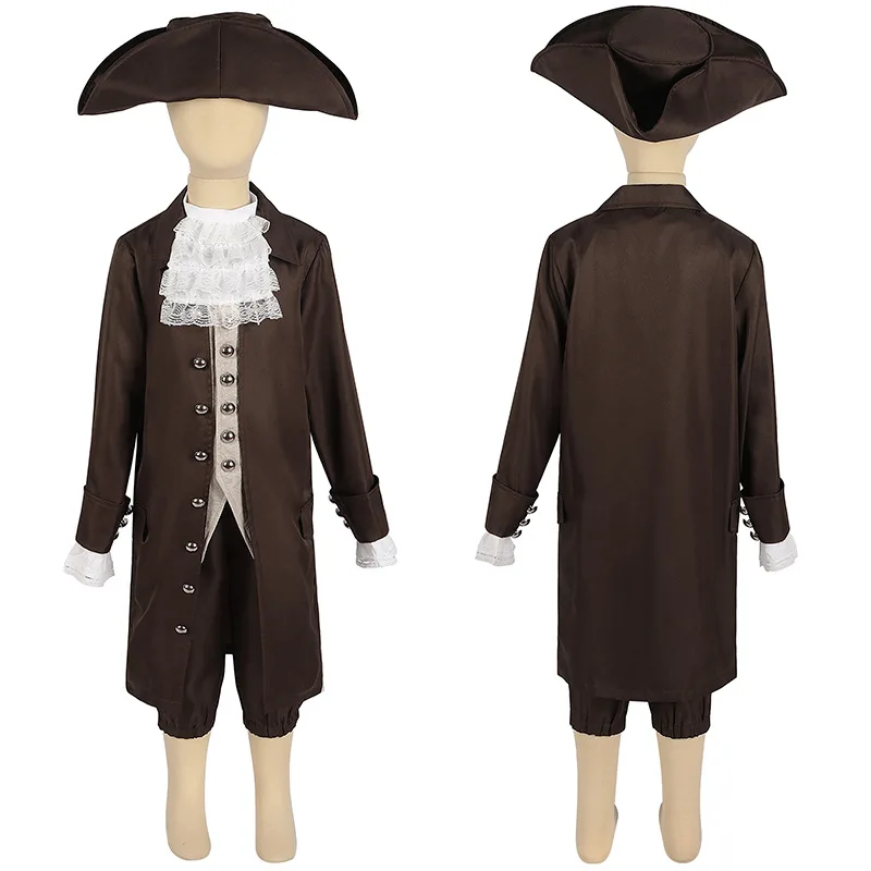 Festival Masquerade Performance Clothing Halloween Children Little Pirate Costume Festival Pirate Play Costume Set
Festival Masquerade Performance Clothing Halloween Children Little Pirate Costume Festival Pirate Play Costume Set