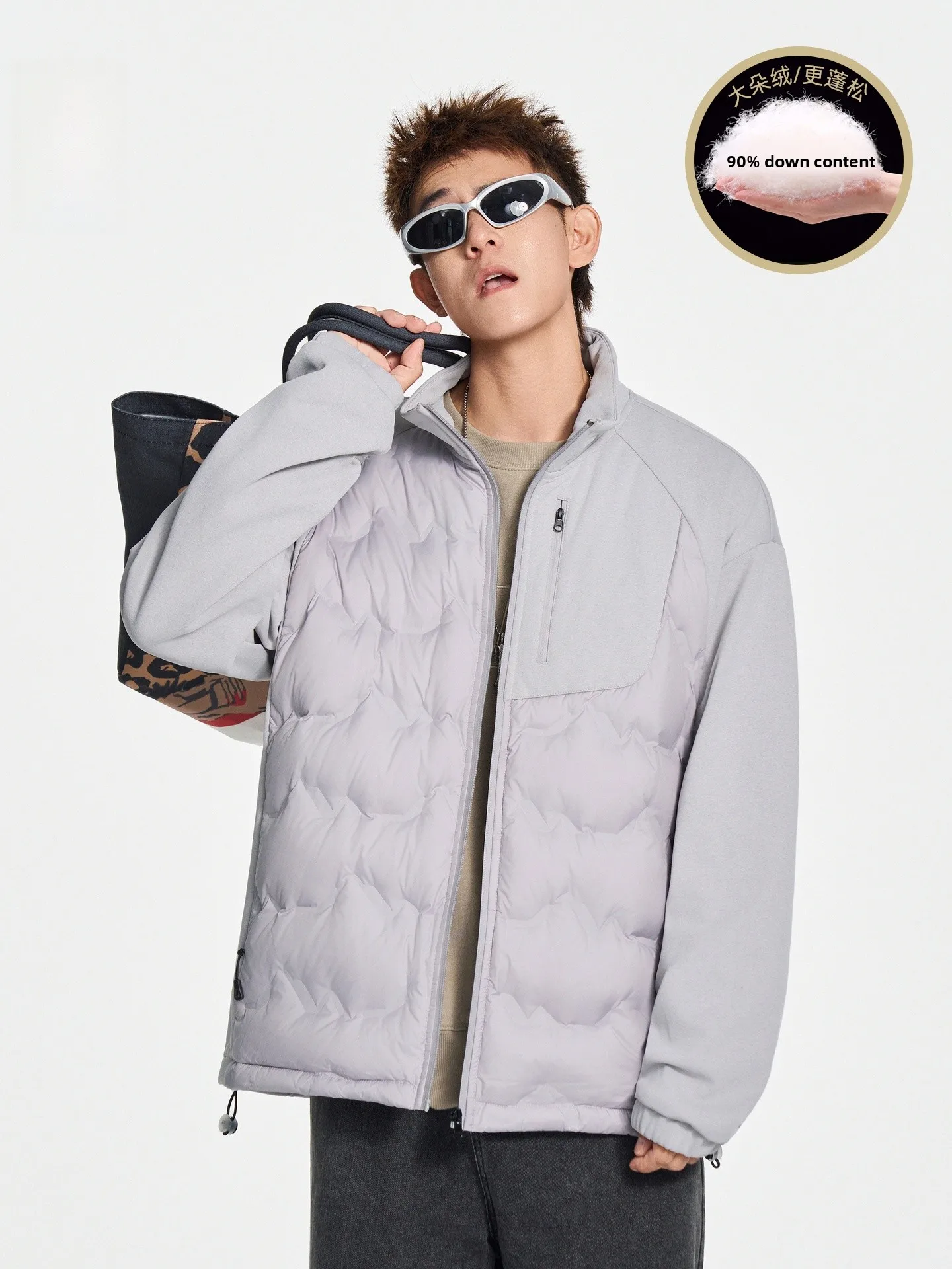 Lightweight Puffer Jaet Men's Vintage 90 down Outdoor Warm Casual ort Pants Coat Top Thin Polyester Fabric Long Sve Zi...
Lightweight Puffer Jaet Men's Vintage 90 down Outdoor Warm Casual ort Pants Coat Top Thin Polyester Fabric Long Sve Zi...