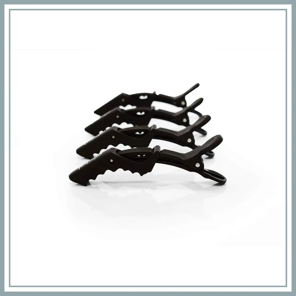 Jumbo Croc Clips 4 Pack - Rubberized Non-Slip, Stain Resistant, Ergonomic Double-Hinged Design, 5.3" Long
Jumbo Croc Clips 4 Pack - Rubberized Non-Slip, Stain Resistant, Ergonomic Double-Hinged Design, 5.3" Long