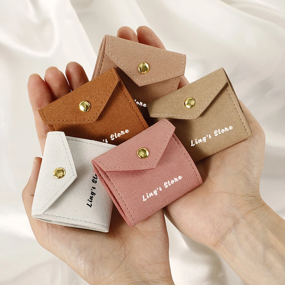 50Pcs Personalized 1.4mm Microfiber Mini Travel Roll Jewelry Organizer Gift Ring Earrings Studs Necklace Packaging Storage Pouch
50Pcs Personalized 1.4mm Microfiber Mini Travel Roll Jewelry Organizer Gift Ring Earrings Studs Necklace Packaging Storage Pouch