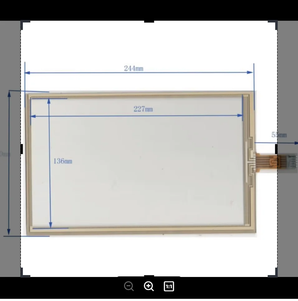 ZhiYuSun touch screens glass KDT-7364 5 lines touch screen 244*150mm 244mm*150mm KDT7364
ZhiYuSun touch screens glass KDT-7364 5 lines touch screen 244*150mm 244mm*150mm KDT7364
