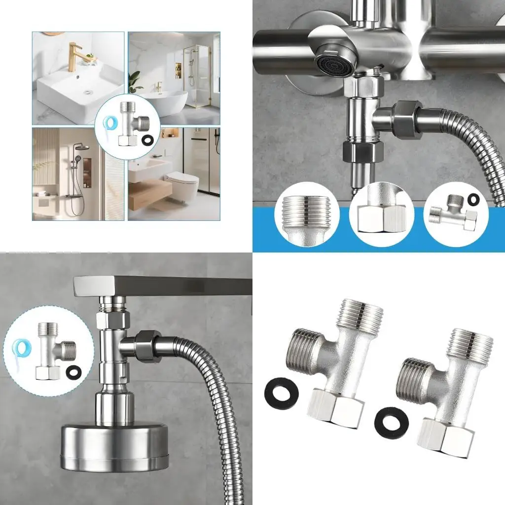 2Pack 3/8 Inch Copper Water Connector Brass Water Distribution Tees Valves For Flexible Use In Bathroom Kitchen And Laundry Room
2Pack 3/8 Inch Copper Water Connector Brass Water Distribution Tees Valves For Flexible Use In Bathroom Kitchen And Laundry Room