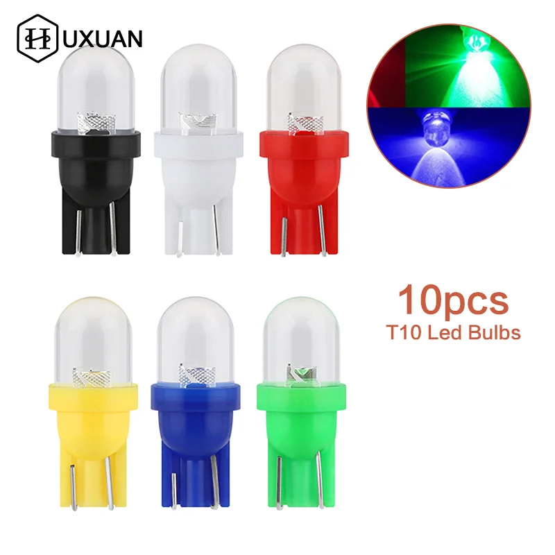 10Pcs Transparent Lens Instrument Cluster Panel Car Door Lights 12V Led Bulb T10 W5W 555 158 192 168 194 Arcade Pinball Light
10Pcs Transparent Lens Instrument Cluster Panel Car Door Lights 12V Led Bulb T10 W5W 555 158 192 168 194 Arcade Pinball Light
