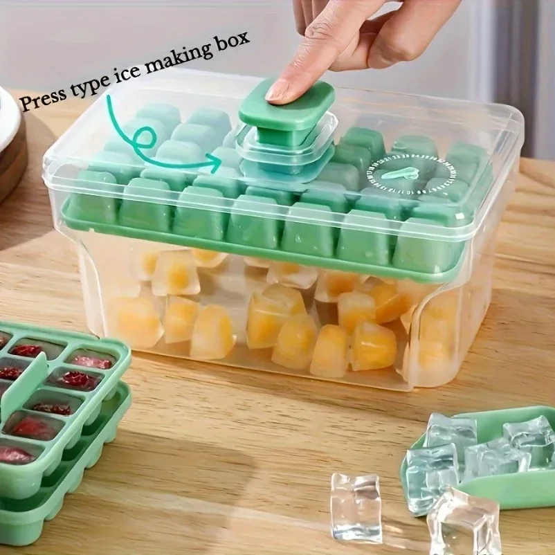 Interesting Homemade Small Ice Cube Mold Set, 68 Double Layered Design, Essential for Summer Cold Drink Enthusiasts
Interesting Homemade Small Ice Cube Mold Set, 68 Double Layered Design, Essential for Summer Cold Drink Enthusiasts