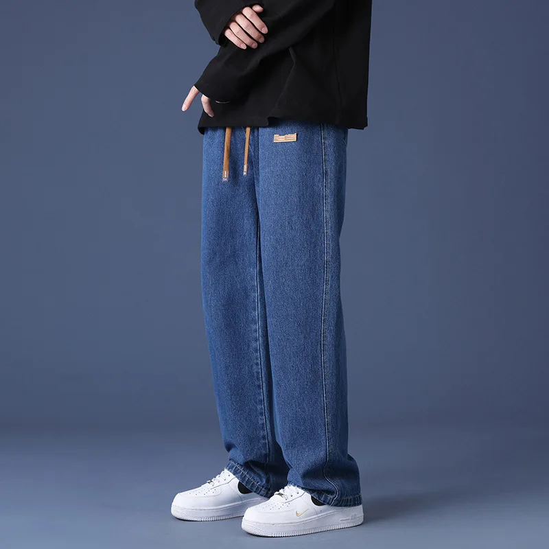 2024 New Men Baggy Jeans American High Street Men's Jeans Spring Loose Straight Wide Leg Pants Fashion Male Clothing
2024 New Men Baggy Jeans American High Street Men's Jeans Spring Loose Straight Wide Leg Pants Fashion Male Clothing