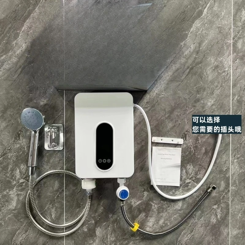 110 В-220 В мгновенный электрический водонагреватель для ванны, бытовой водонагреватель для ванной комнаты без хранения, постоянная температура, простая установка
110 В-220 В мгновенный электрический водонагреватель для ванны, бытовой водонагреватель для ванной комнаты без хранения, постоянная температура, простая установка