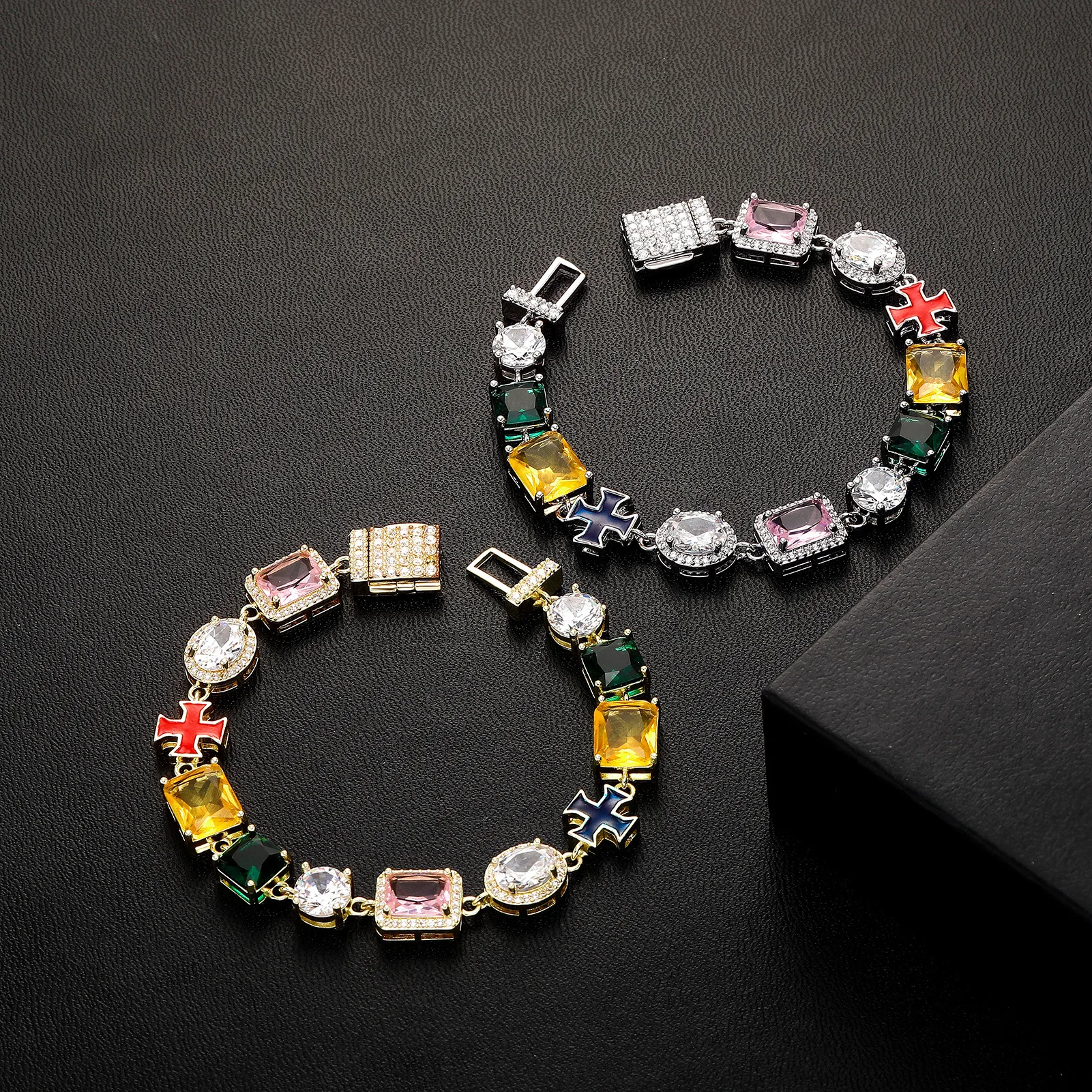 Hip Hop Dopamine Colorful Cubic Zirconia Wrist Chain Luxury High Texture Personalized Trendy Bracelet For Women Daily Jewelry
Hip Hop Dopamine Colorful Cubic Zirconia Wrist Chain Luxury High Texture Personalized Trendy Bracelet For Women Daily Jewelry