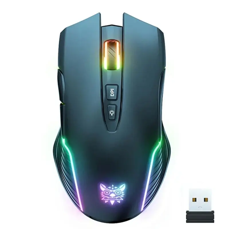 RGB Marquee Rechargeable Desktop Computer Notebook Mouse Rechargeable Mouse CW905 Wireless Gaming Mouse
RGB Marquee Rechargeable Desktop Computer Notebook Mouse Rechargeable Mouse CW905 Wireless Gaming Mouse